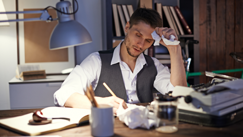 how to write a book with no experience